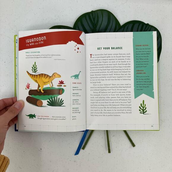 Dinosaur Devotion Michelle Medlock Adams Religion Christian Youth Hardcover Book - Picture 6 of 9